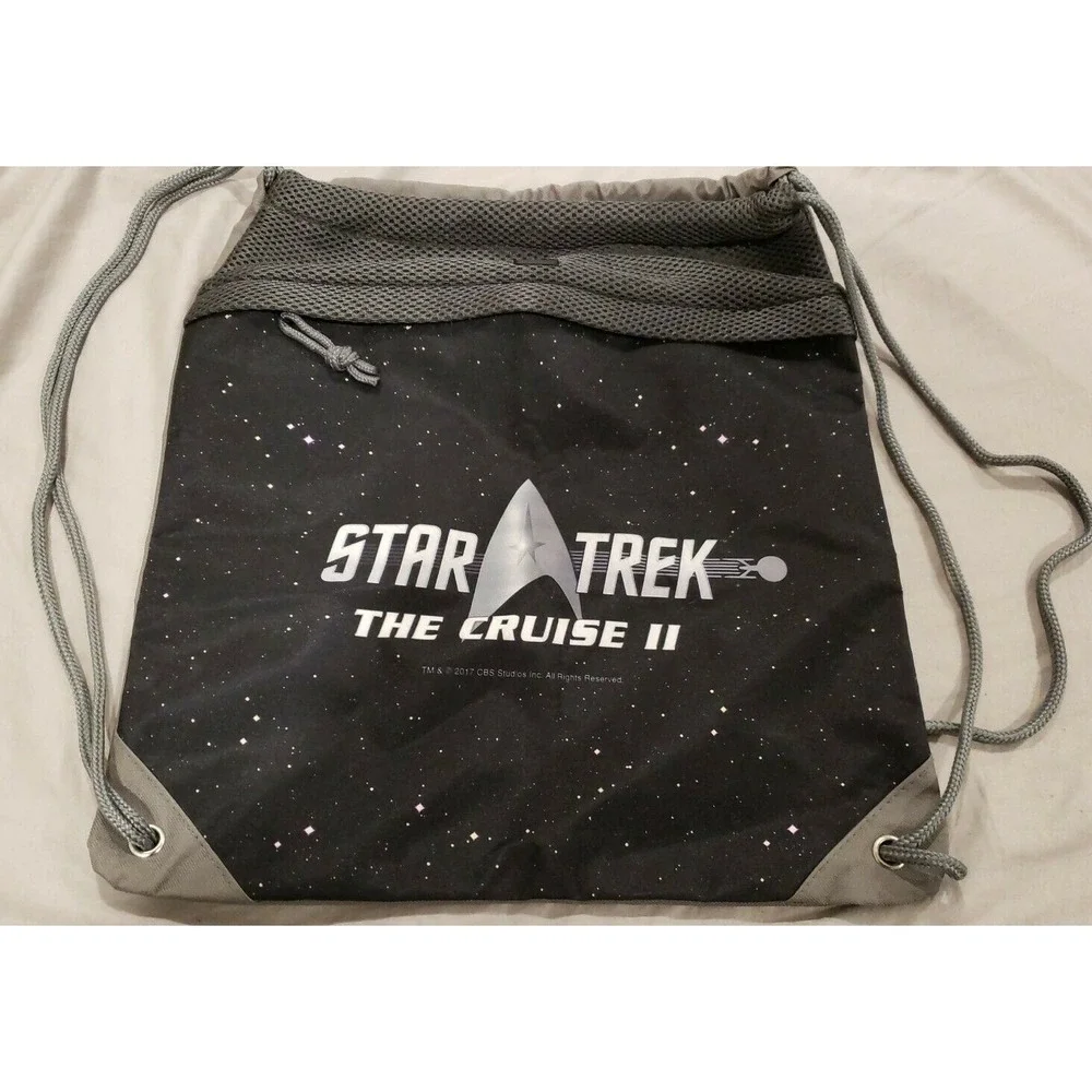 Star Trek‎ The Cruise II Drawstring Backpack Bag Space Stars